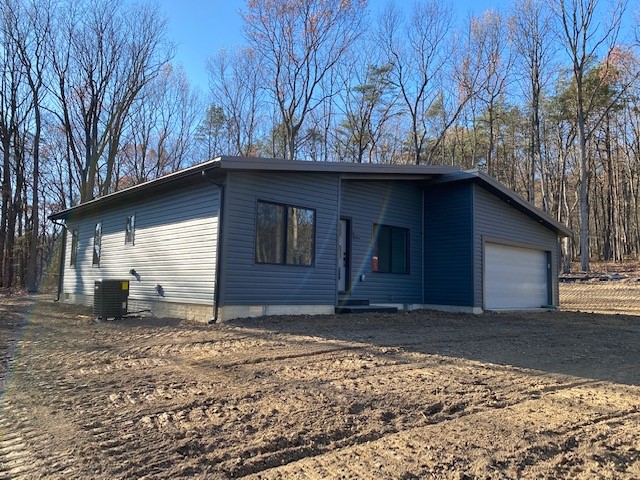 Blue House Front